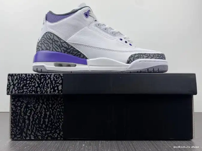 Cheap Jordan CT8532-105 3 Retro 'Dark Air Iris' 0503